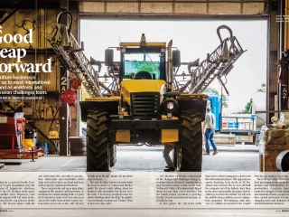 A Good Leap Forward really big truck