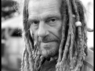portrait of Portland Dignity Village Co-Founder Jack Tafari